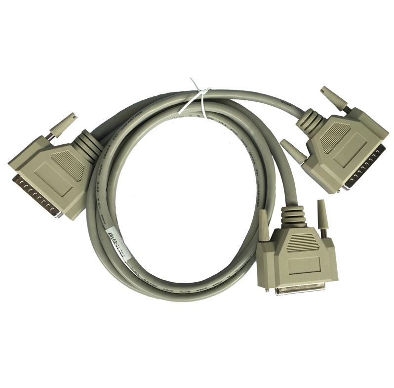 DB25P Male to DB25 Female & DB25 Male Cable