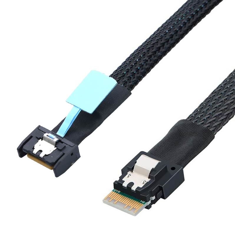 MCIO 4X to SlimSAS 4i Cable